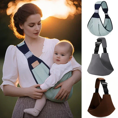 מנשא צד לתינוק-אפור